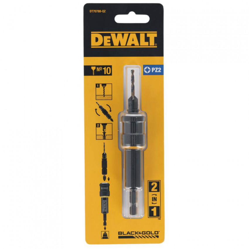 Швидкозмінний вузол системи свердління FLIP&DRIVE №10 DeWALT DT70788-DT70788