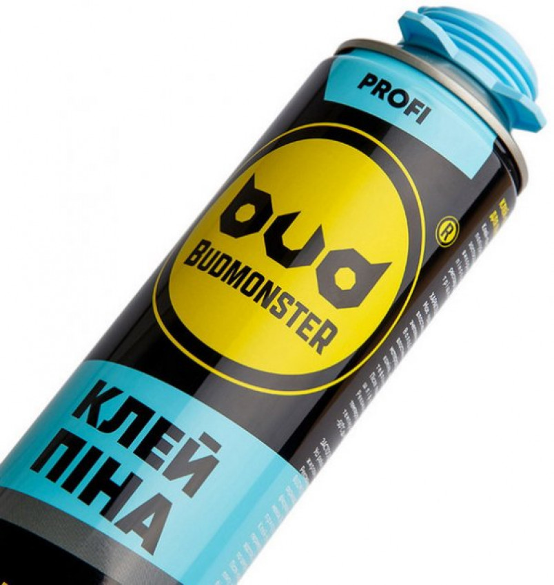 Клей-піна монтажна Profi Budmonster 900 гр/750 мл-BM--6039
