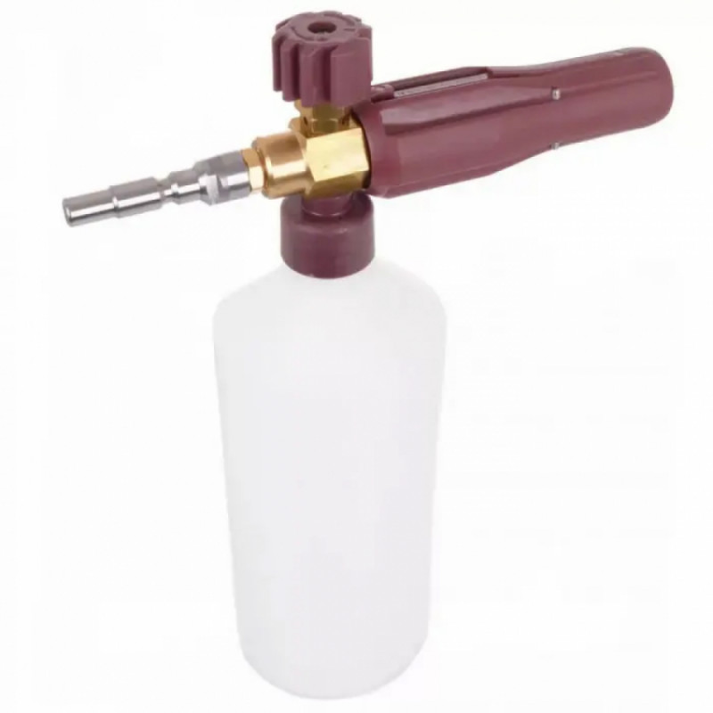 Пінна насадка 0,6л М22х1,5 подовжена, регулятор подачі, латунний корпус-ZX.0988-L-P (Q)