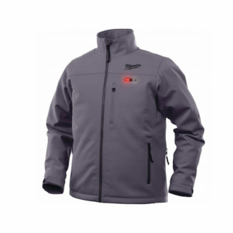 Куртка з підігрівом MILWAUKEE, M12 HJGREY5-0(XXXL), сіра (розмір XXXL)-[articul]