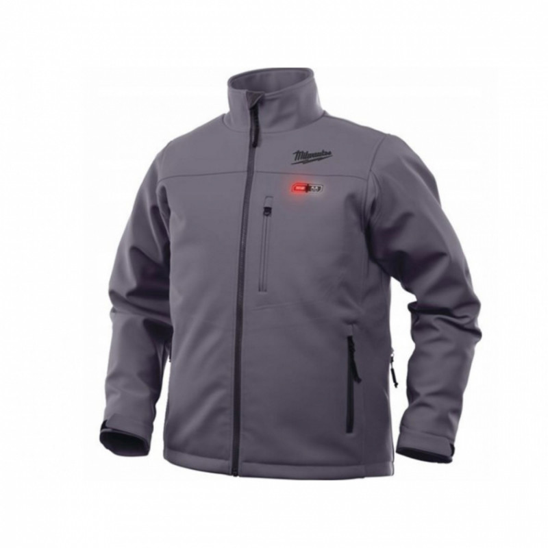 Куртка з підігрівом MILWAUKEE, M12 HJGREY5-0(XXXL), сіра (розмір XXXL)-4933479363