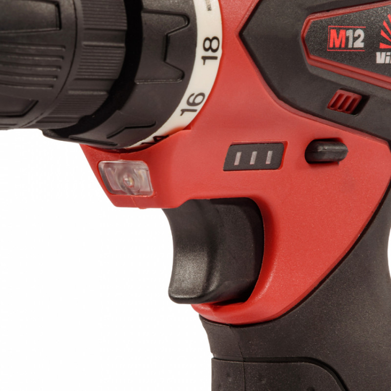 Дриль-шуруповерт акумуляторний Vitals AU 1221c Kit+-235336