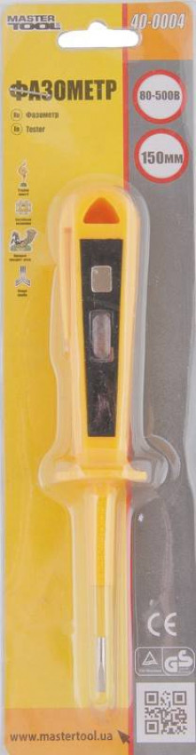 Фазометр MASTERTOOL 100-500 В 40-0004-40-0004