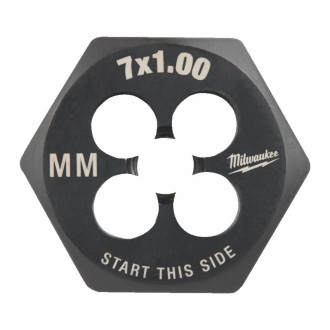Плашка шестигранна MILWAUKEE, М7-1,00мм-[articul]