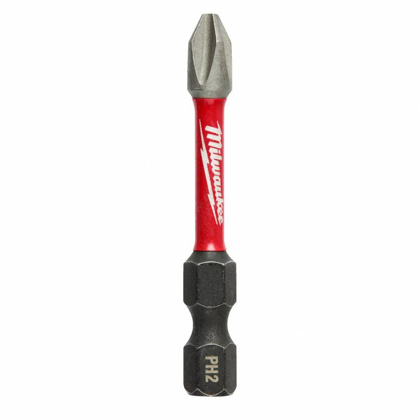 Біта SHOCKWAVE MILWAUKEE, PH2, 50мм, (10шт)-4932430855