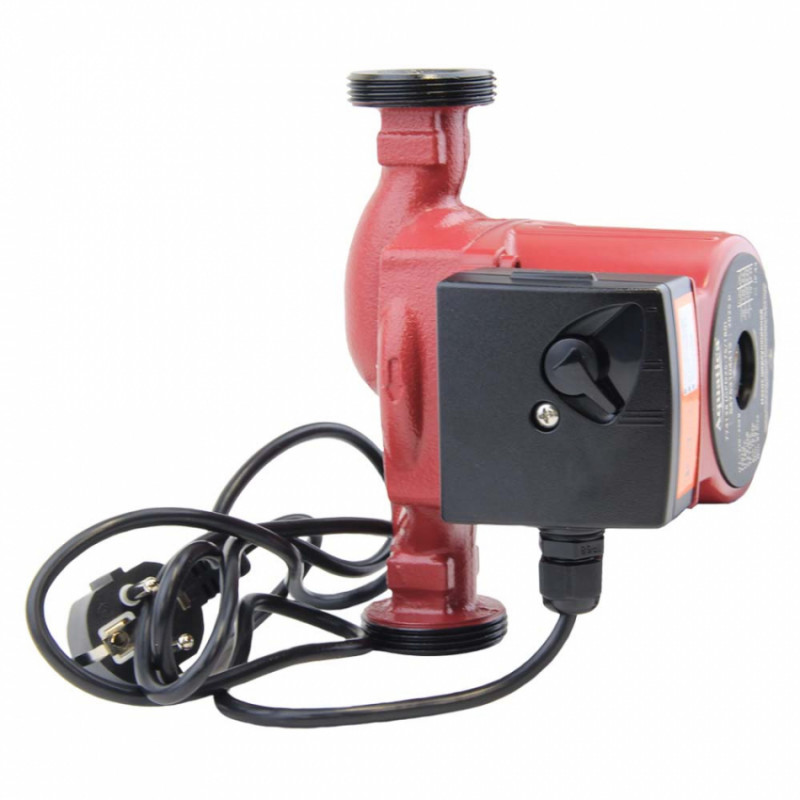 Насос циркуляційний 130Вт Hmax 7м Qmax 87л/хв Ø1½" 180мм гайки Ø1" AQUATICA (774138)-774138