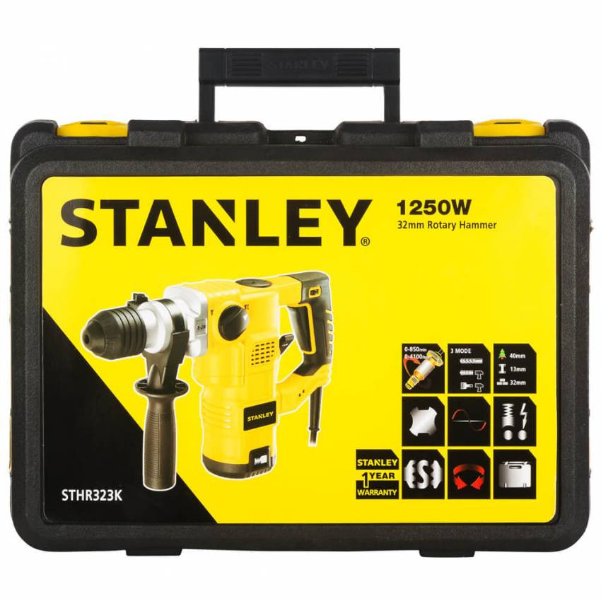 Перфоратор мережевий SDS-Plus STANLEY STHR323K-STHR323K