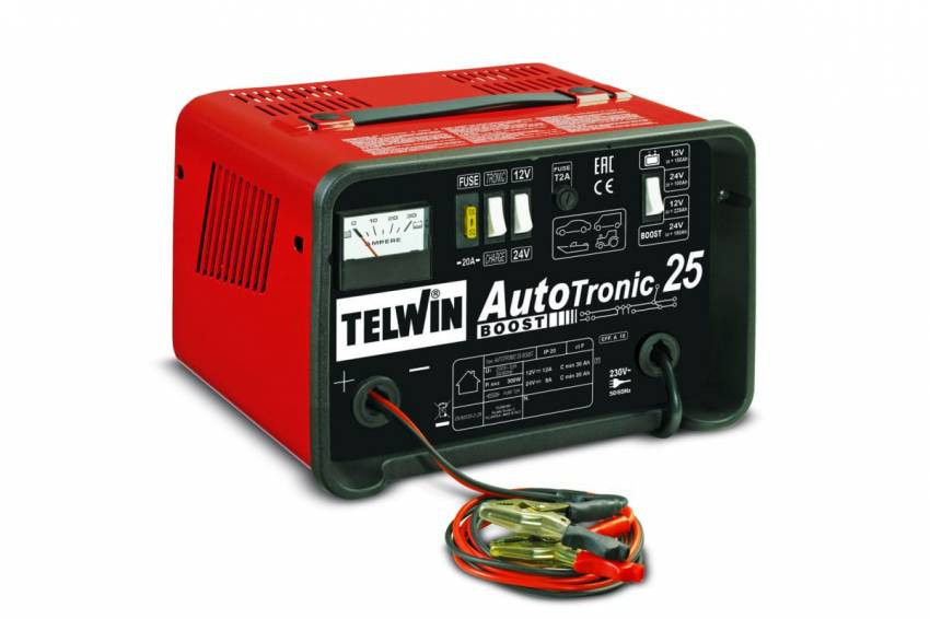 Зарядное устройство Telwin AUTOTRONIC 25 BOOST 230V 12V/24V-807540