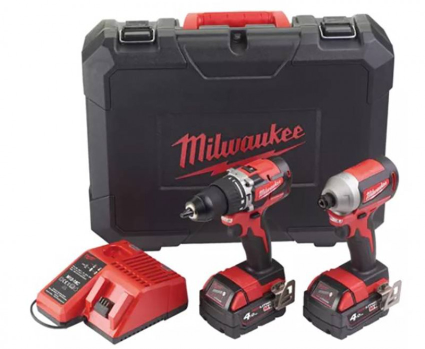 Набір з двох інструментів акумуляторних безщіткових M18 CBLPP2A-402C MILWAUKEE-4933464536