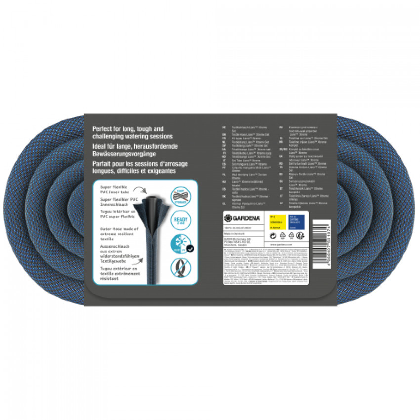 Шланг текстильний Gardena Liano Xtreme Set 13 мм 1/2&quot; 25 м-18475-20.000.00