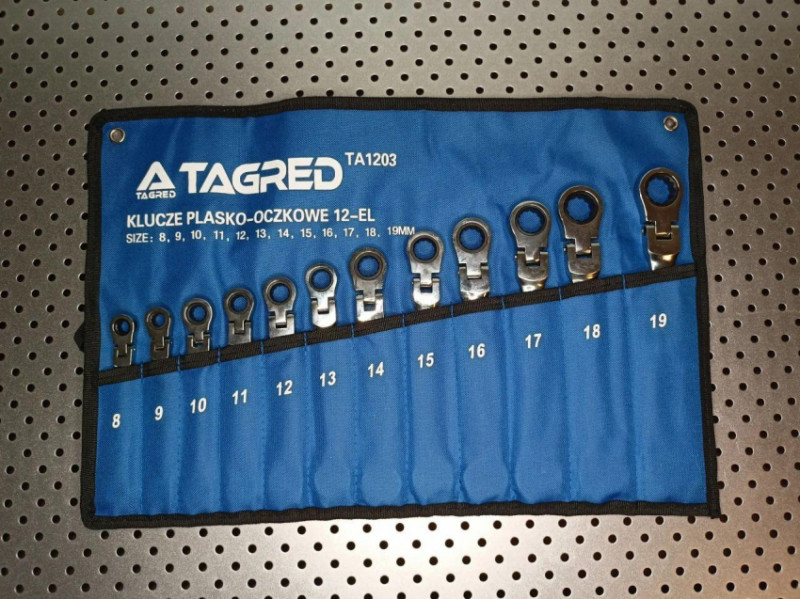 Набір ключів комбінованих, 12 шт TAGRED TA1203-TA1203