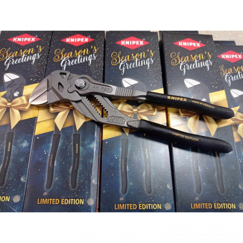 Кліщі переставні-гаєчний ключ, 180 mm 86 01 180 XMAS-86 01 180 XMAS