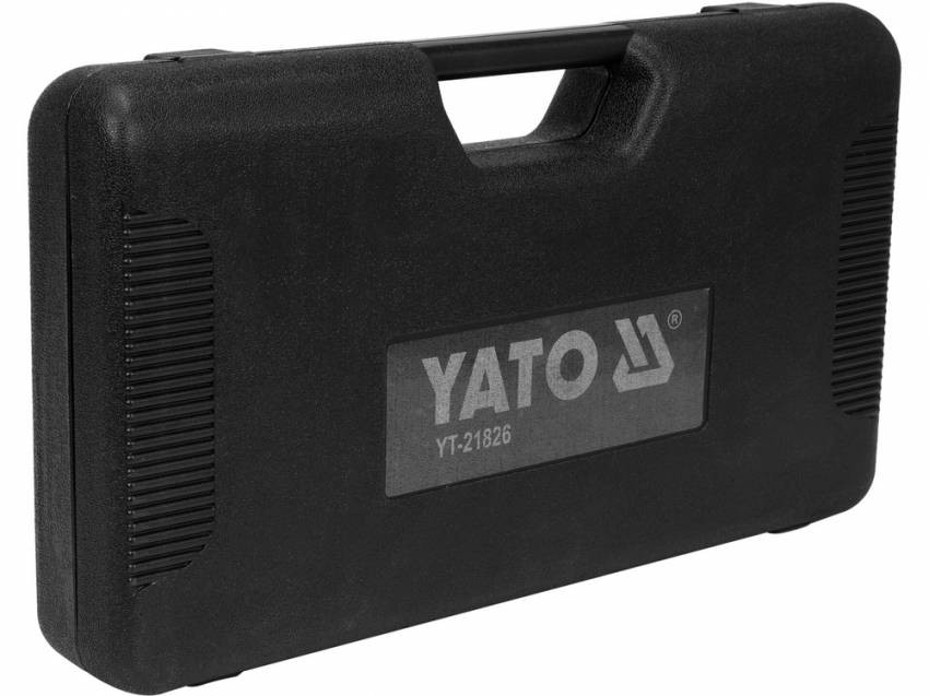 Розширювач мідних труб гідравл з різаком YATO; 7 положень Ø= 3/8", 1/2", 5/8", 3/4", 7/8", 1", 9/8"-YT-21826