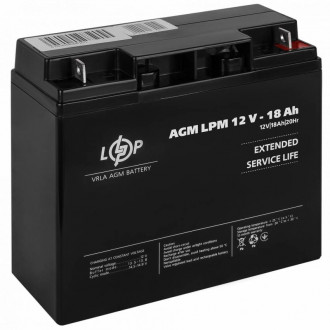 Акумулятор AGM LPM 12V - 18 Ah