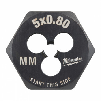Плашка шестигранна MILWAUKEE, М6-0,9мм-[articul]