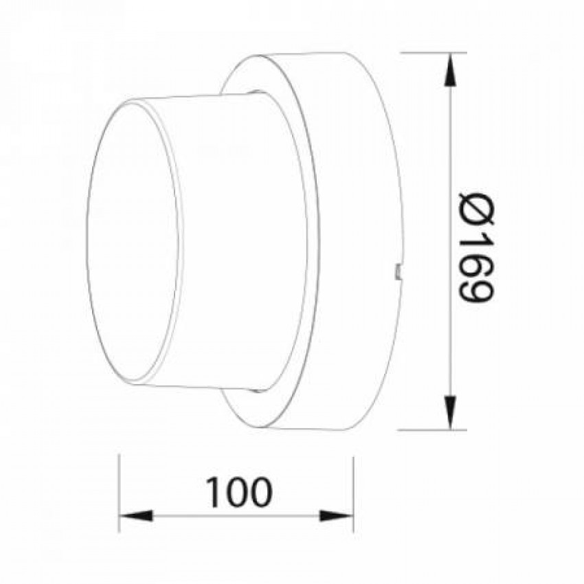 Світильник садово-парковий SUGA-12/RO 12W 4200 K-076-021-0012-010