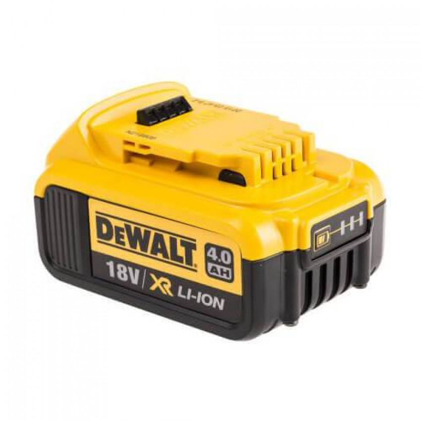 Акумуляторна батарея DeWALT DCB182, 18 В, 4 Ач, час заряджання 40 хв, вага 0.61 кг-DCB182
