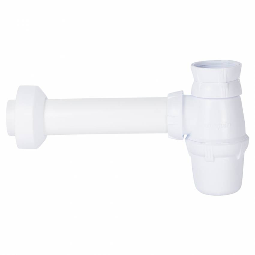 Сифон для кухонної мийки 1½"×Ø40мм WIRQUIN (9542830)-9542830