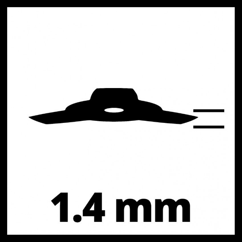Ніж для мотокоси Einhell, 255 мм (3404996)-