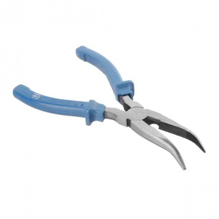 Довгогубці вигнуті 180мм INTERTOOL HT-0125-HT-0125