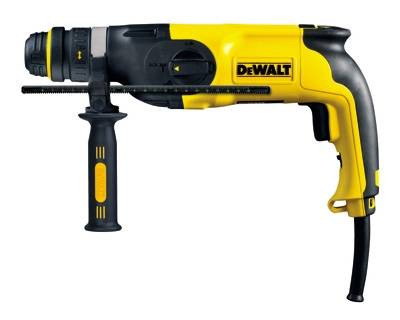 Перфоратор DeWalt, SDS-Plus, 800W, 3.4J, 3-mode, картридж б/в, макс 26мм, 2.8кг, валіза.-[articul]