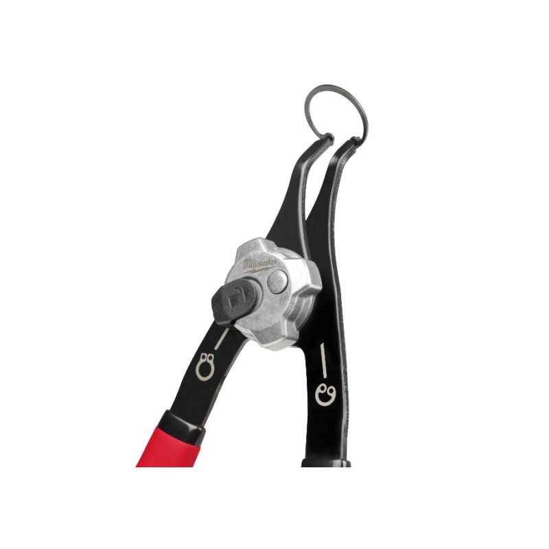 Знімач стопорних кілець прямий MILWAUKEE, 1,8мм, (стискання/розжим)-4932492493