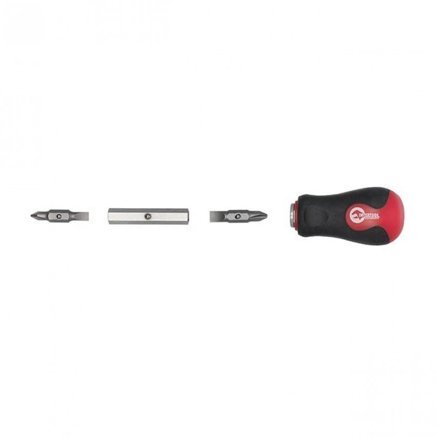 Викрутка міні 4 в 1 INTERTOOL VT-1010-VT-1010