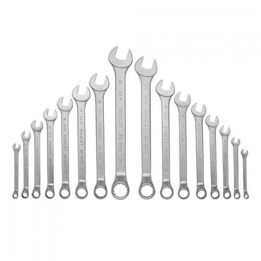 Набір із шістнадцяти комбінованих ключів MaxiDrive STANLEY STMT1-74178-STMT1-74178