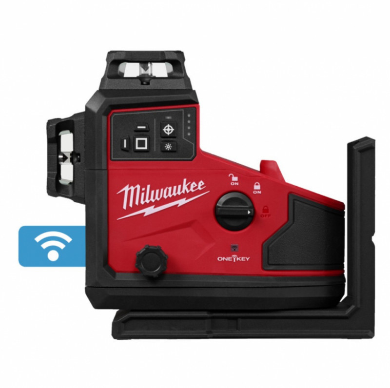 Нівелир лазерний акумуляторний 3D MILWAUKEE M12 A3PLO-0  (360˚, зелений промінь)-4933499001