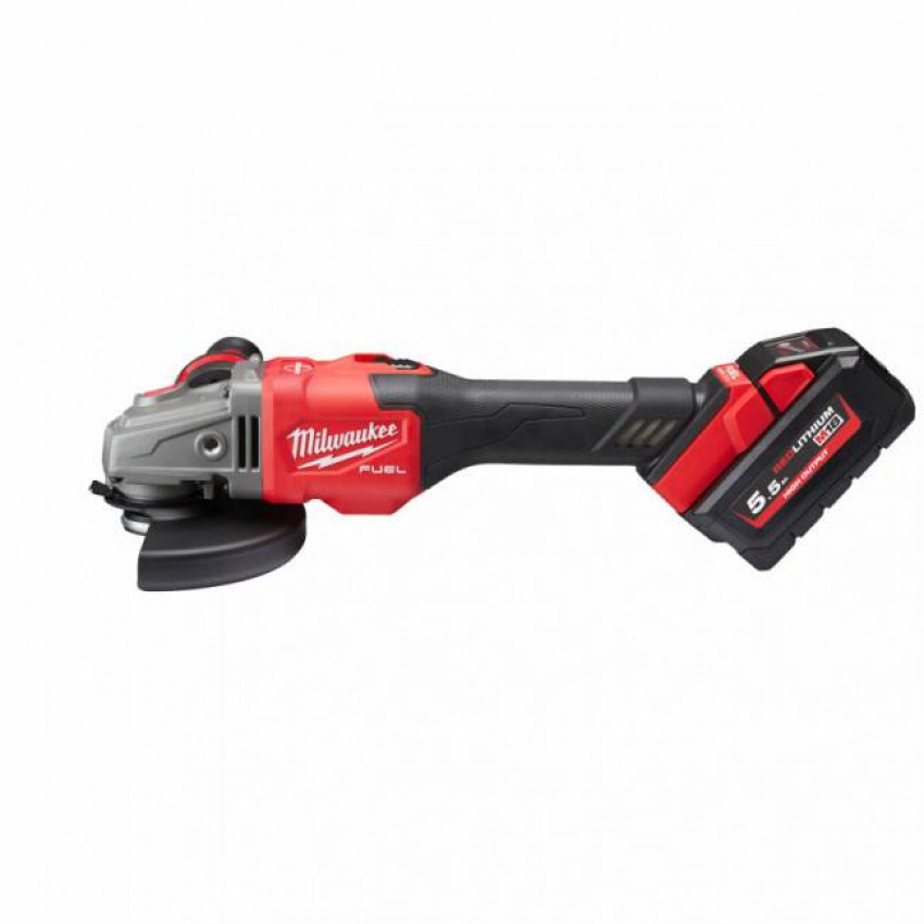Шліфмашина кутова акумуляторна MILWAUKEE, M18 FHSAG125XB-552X, Ø125мм диски відрізні по металу (50шт)-FHSAG-PROMO