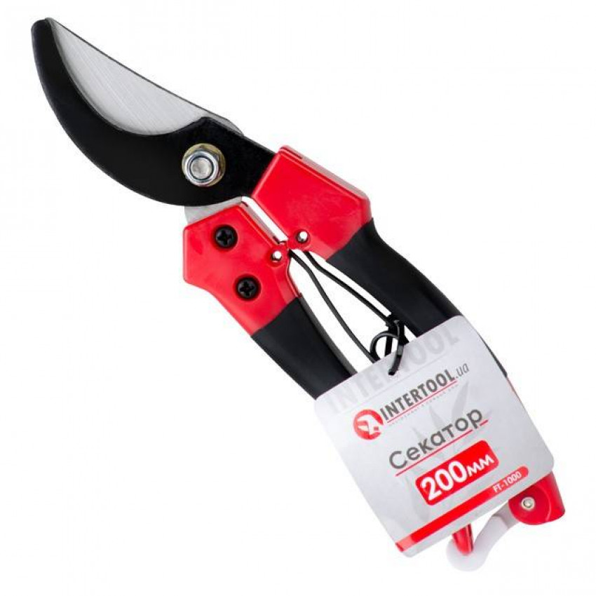 Секатор садовий, 200 мм INTERTOOL FT-1000-FT-1000