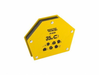 Магніт для зварювання MASTERTOOL 35 кг 30/45/60/75/90/135° 145х110 мм 81-0235-[articul]
