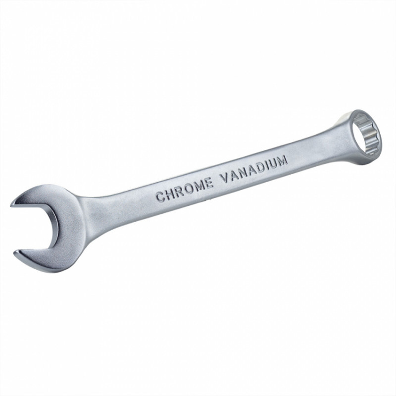 Ключ ріжково-накидний 27мм CrV satine Sigma (6021271)-6021271