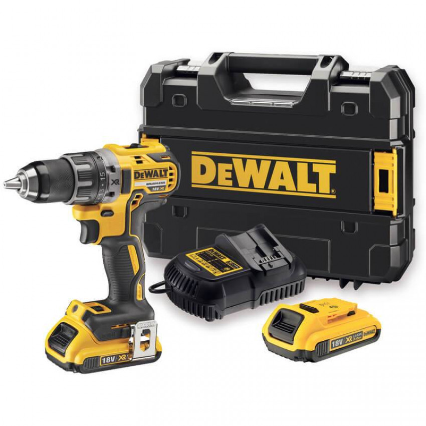 Дриль-шуруповерт акумуляторний безщітковий DeWALT DCD791D2-DCD791D2
