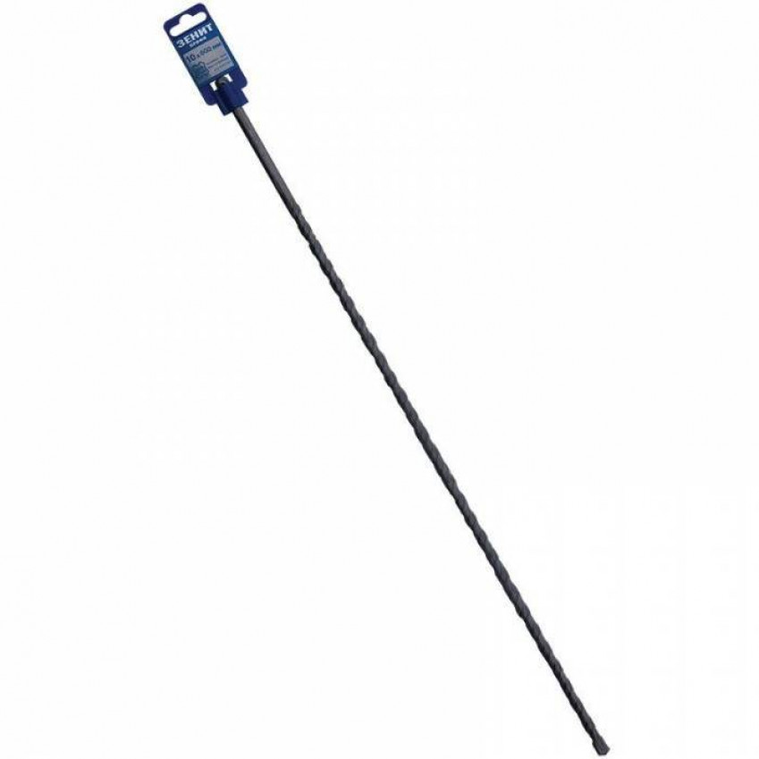 Бур SDS-Plus 10×600 мм, спіраль 4S Зенит Профи-20010600