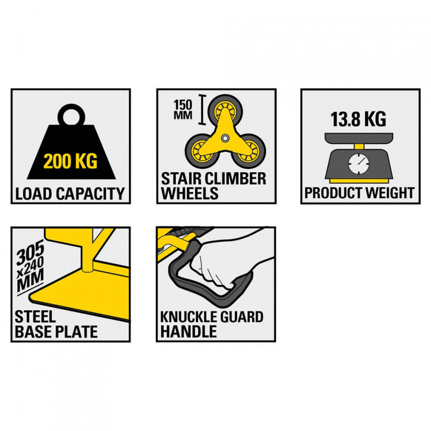 Візок вантажний STANLEY SXWT-HT523-SXWT-HT523