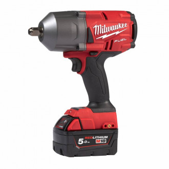 Гайковерт акумуляторний 1/2&quot; MILWAUKEE, M18 FHIWP12-502X, 1491Нм (зарядний пристрій, 2 акум.Х 5Ач, HDкейс)