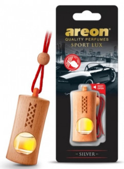 Ароматизатор Fresco Sport Lux підвіска з рідиною Срібло (Silver) Areon-[articul]