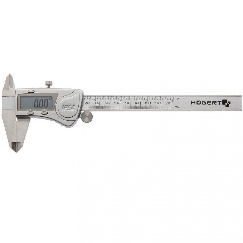 Штангенциркуль цифровий, клас захисту IP54 HOEGERT 0 - 150 HT4M274-HT4M274
