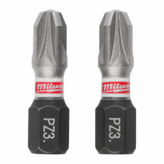 Біта SHOCKWAVE MILWAUKEE, PZ3, 25мм, (3шт)-[articul]