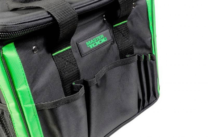 Сумка для інструментів MASTERTOOL 360х270х240 мм 1680 DEN 23 кишені посилене дно знімний ремінець 79-1935-79-1935