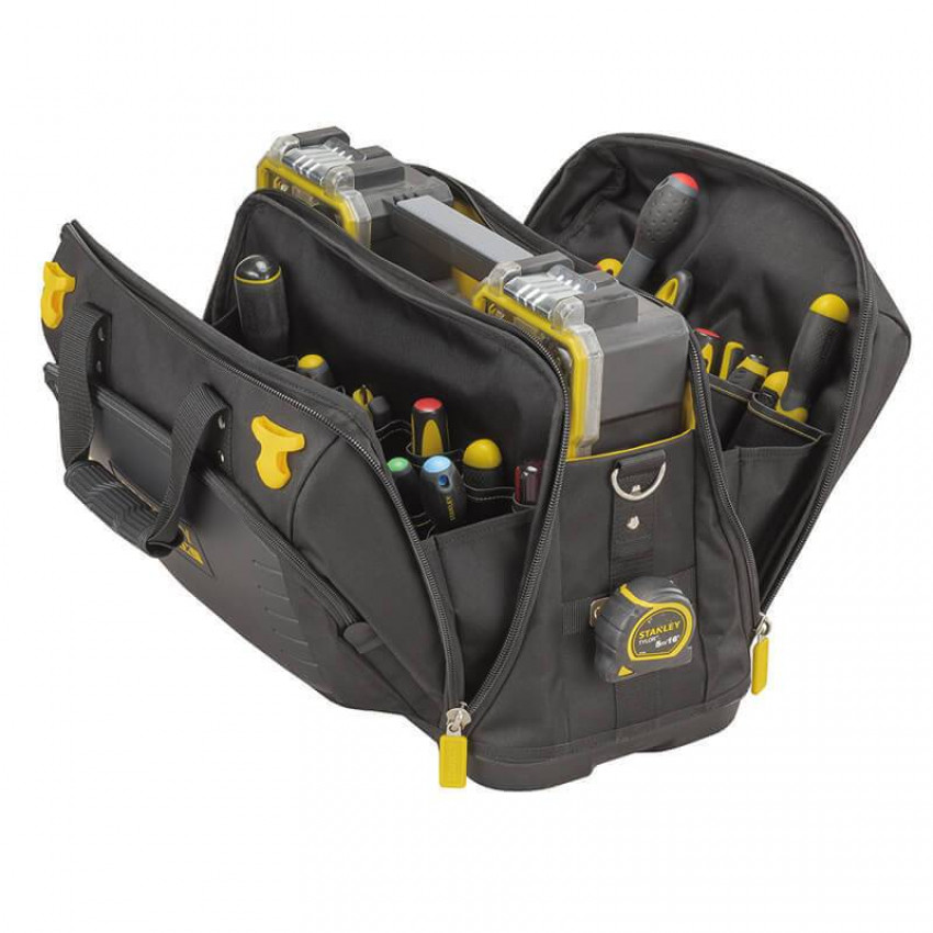 Сумка для інструментів FatMax Quick Access, робоча станція з чотирма відділеннями STANLEY FMST1-80147-FMST1-80147