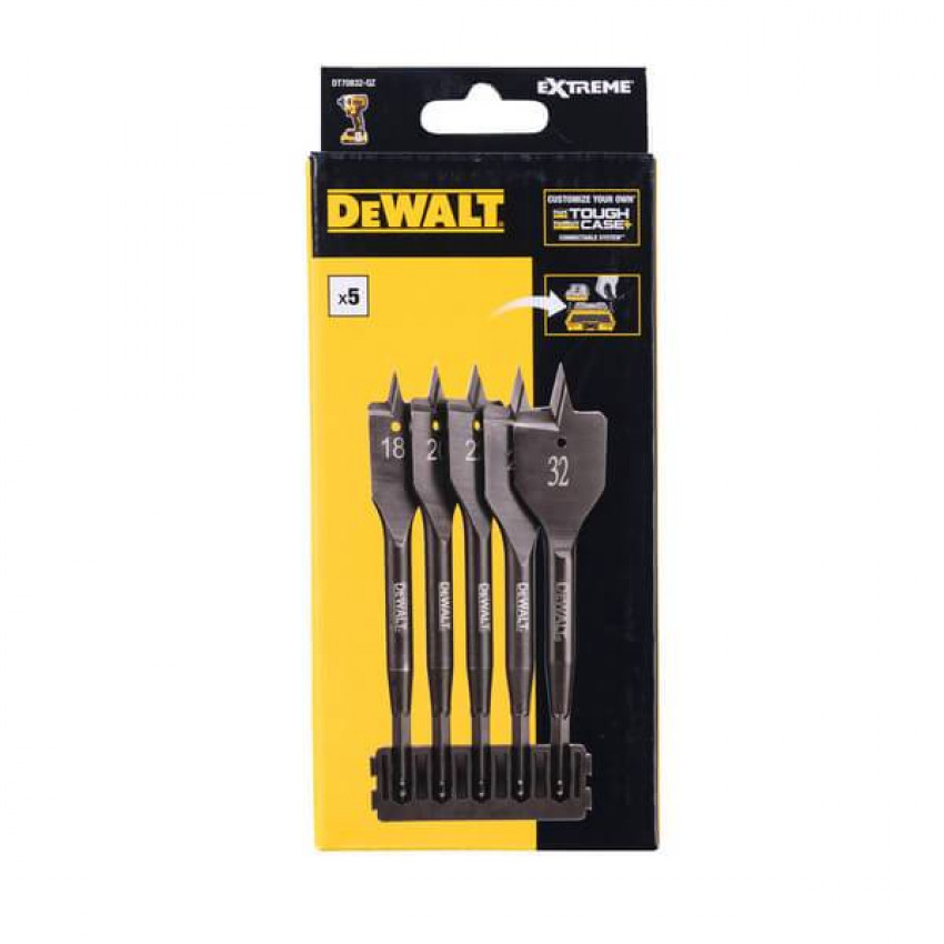 Касета з перовими свердлами DeWALT, EXTREME IMPACT DeWALT DT70832-DT70832