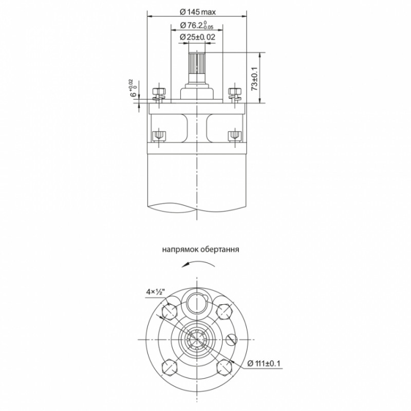 Насос відцентровий 7.5кВт DONGYIN 6SP17-13 (7777043)-7777043