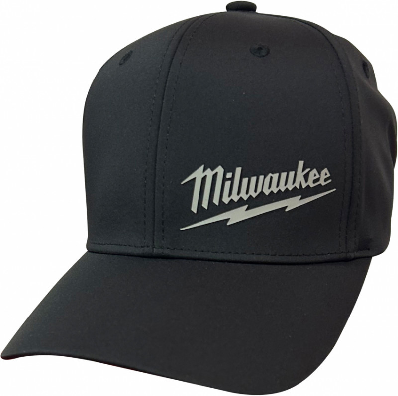 Бейсболка MILWAUKEE, PERFORMANCE BCP BL LXL, дихаюча, чорна, розмір L/XL-4932501788