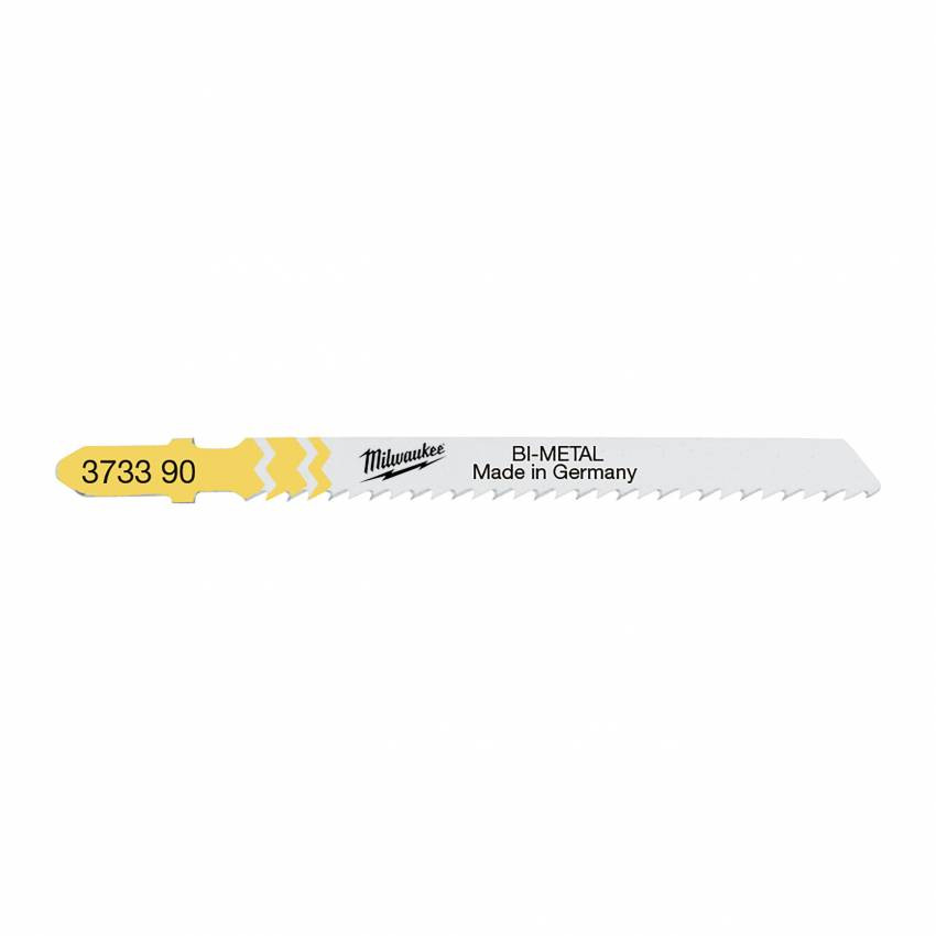 Полотна для лобзика T101B MILWAUKEE, 75мм, (5шт)-4932254061