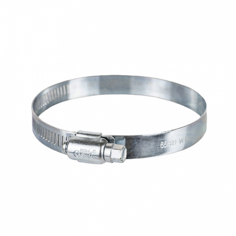 Хомут черв'ячний оцинкований 12,7 мм D65-89мм 10шт Grad (2511485)-2511485