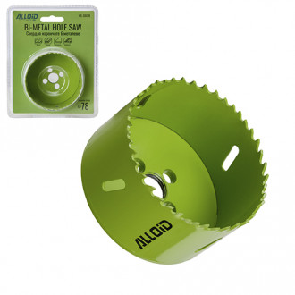 Alloid. Свердло корончате біметалеве 78мм-[articul]