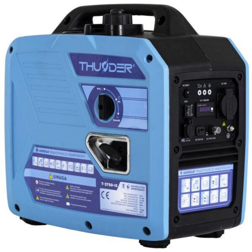 Інверторний генератор THUNDER T-2750-IS + газова плитка Orcamp CK-505 + 4 газових картриджа 400 мл-KT-2750-IS