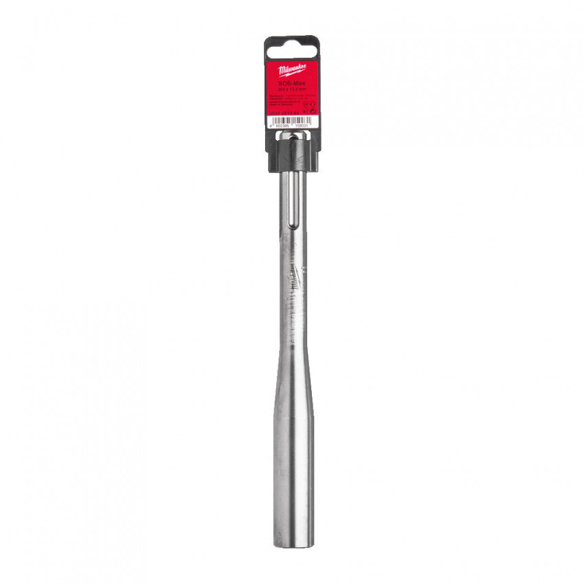 Насадка для забивання електродів SDS-MAX MILWAUKEE, Ø13,3х220мм-4932451354